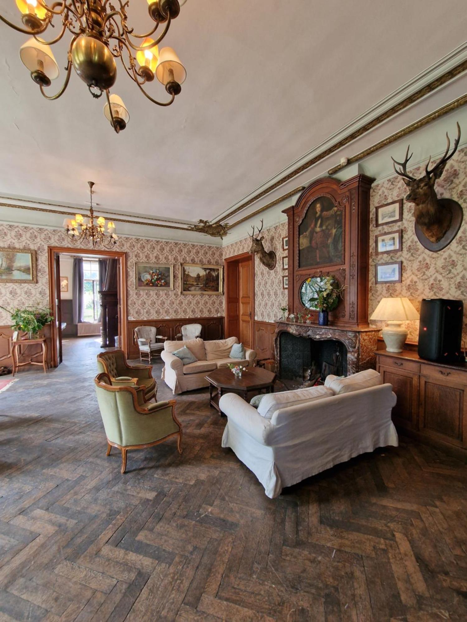 Вилла Le Petit Chateau De Blier Erezee Экстерьер фото